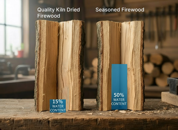 581957 Percentage moisture in firewood 600